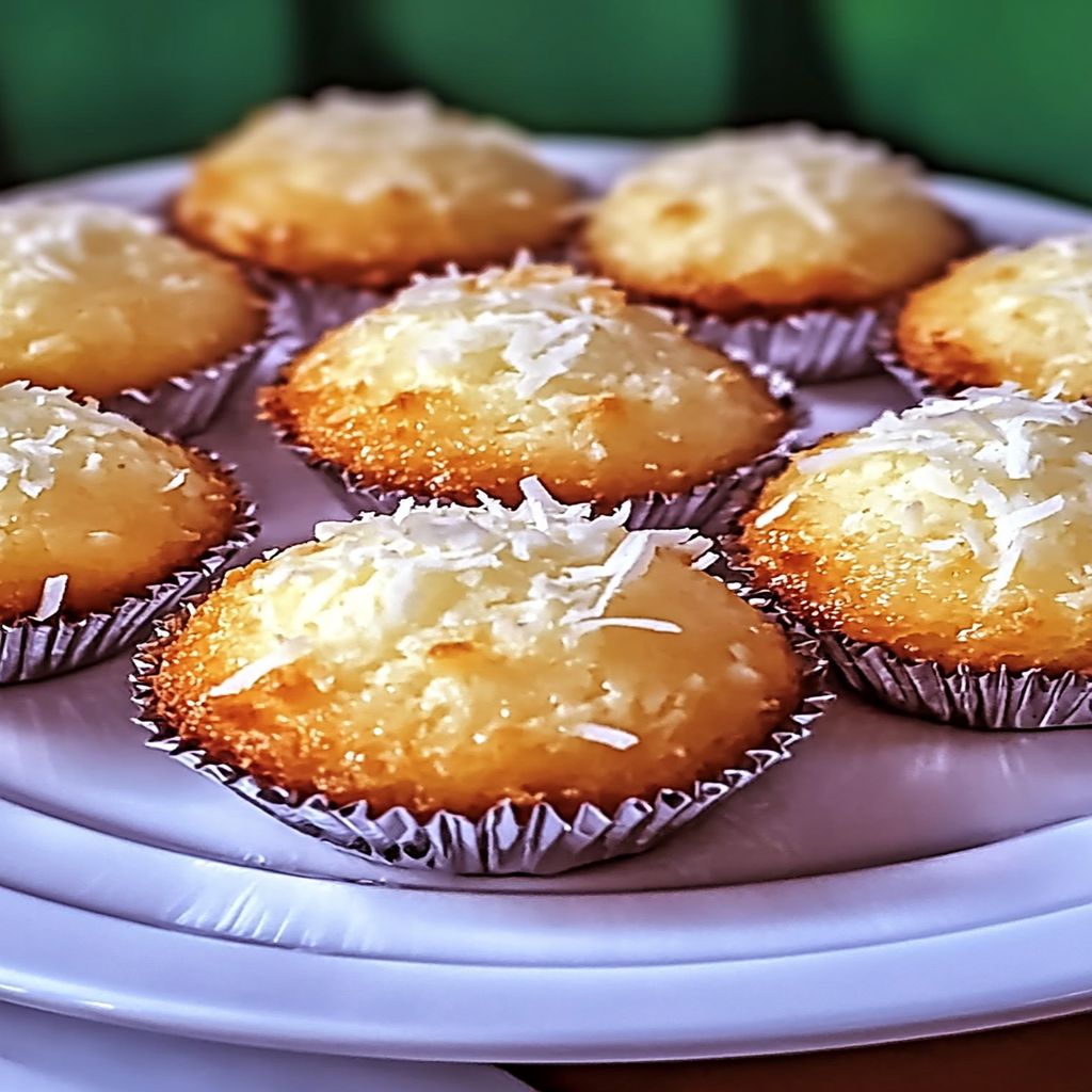 Irresistible Portuguese Coconut Cakes for Tropical Bliss