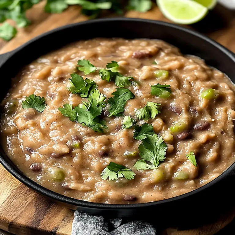 Irresistible Refried Beans Recipe for Tasty Tacos