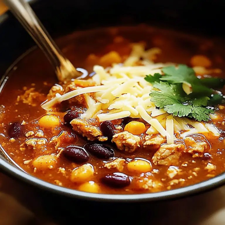 Flavorful Spicy Ancho Turkey Chili Recipe for Cozy Days