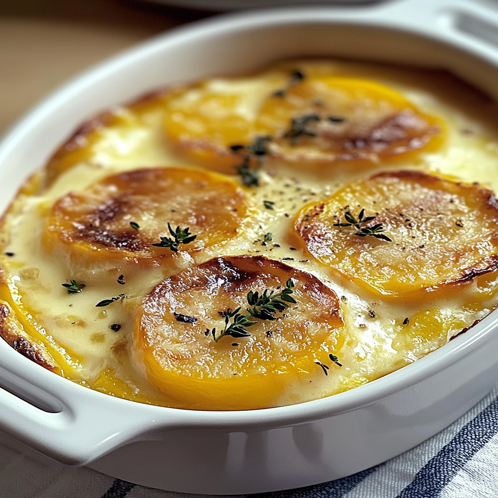 Irresistible Squash Gratin with Mornay Sauce Recipe