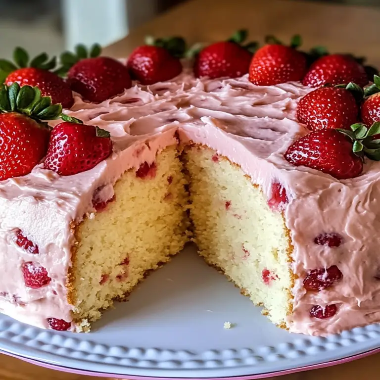 Irresistible Strawberry Cheesecake Pound Cake Recipe