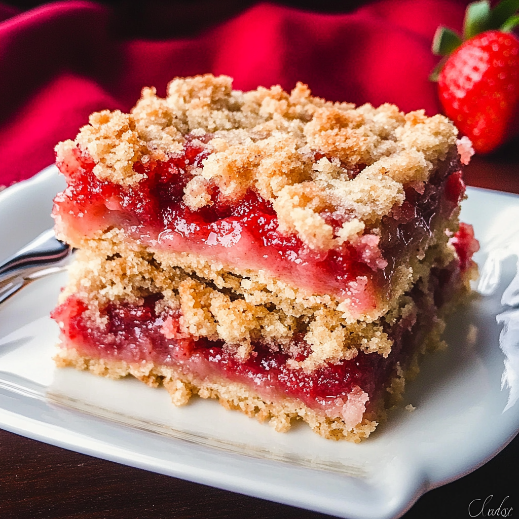 Irresistible Strawberry Crumb Bars Recipe to Savor Today