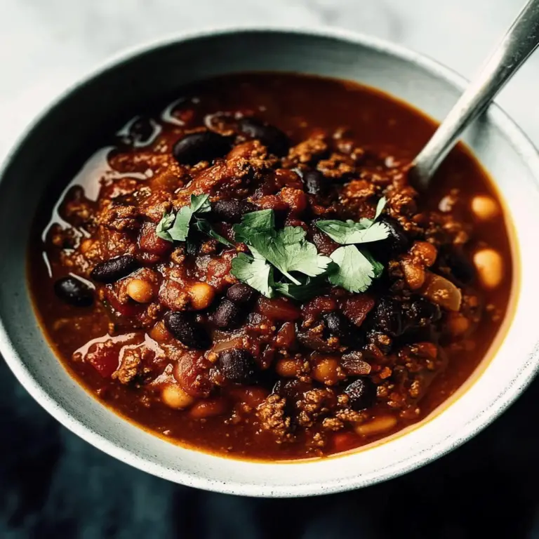Hearty Sunday Chili Recipe for Cozy Family Gatherings