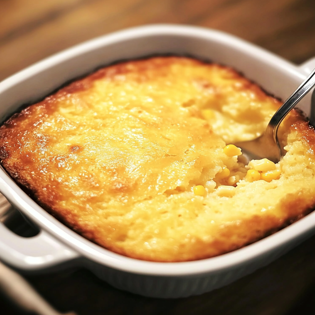 Irresistible Sweet Corn Spoonbread Casserole Recipe
