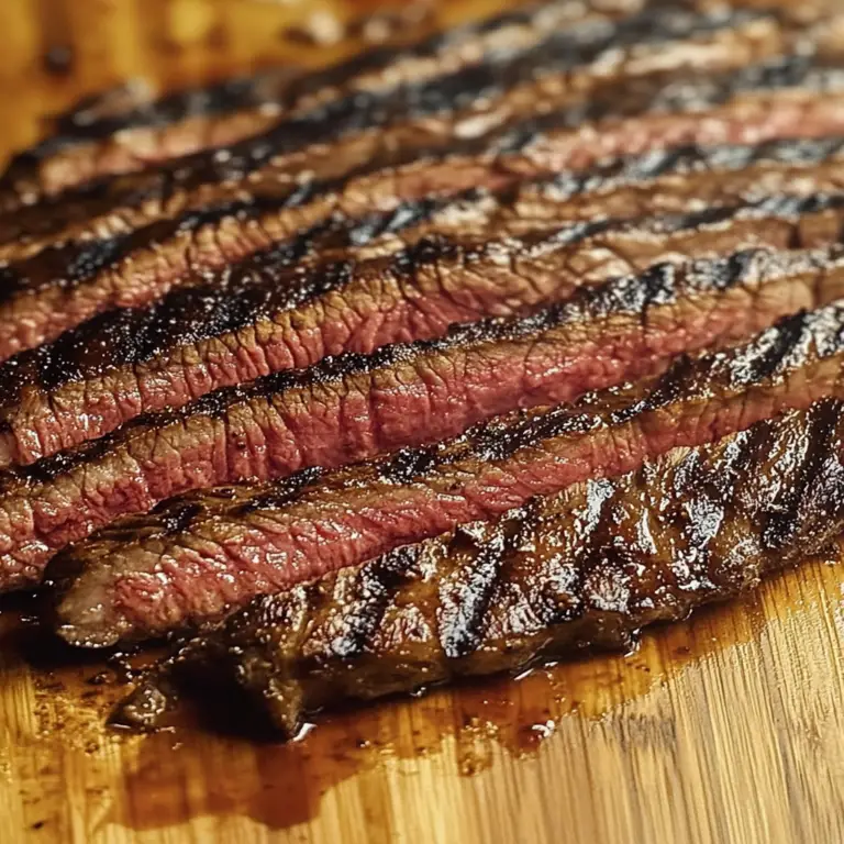 Irresistible Traeger Flank Steak: Smoky & Tender Delight