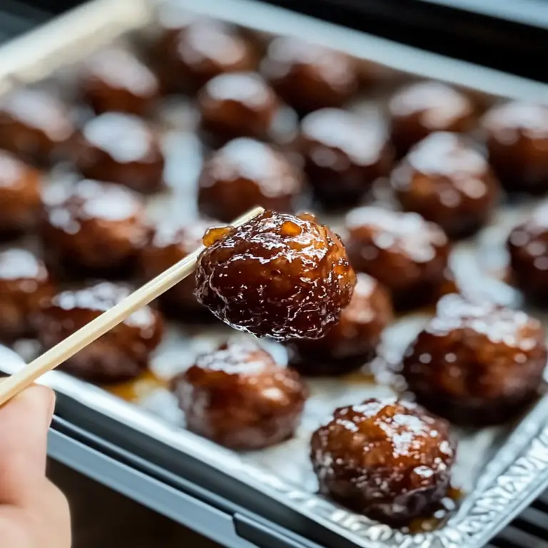 Irresistible Traeger Smoked Grape Jelly Meatballs Recipe