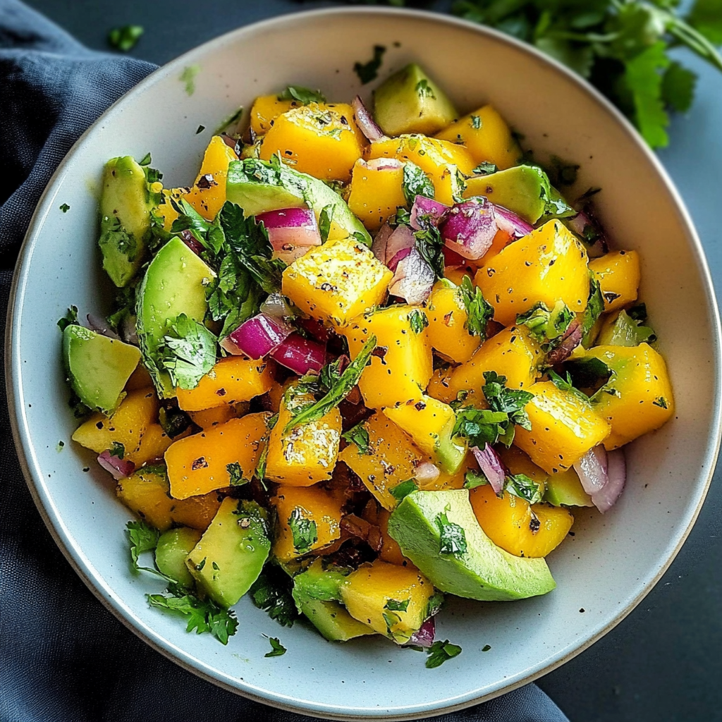 Avocado and Mango Summer Salad