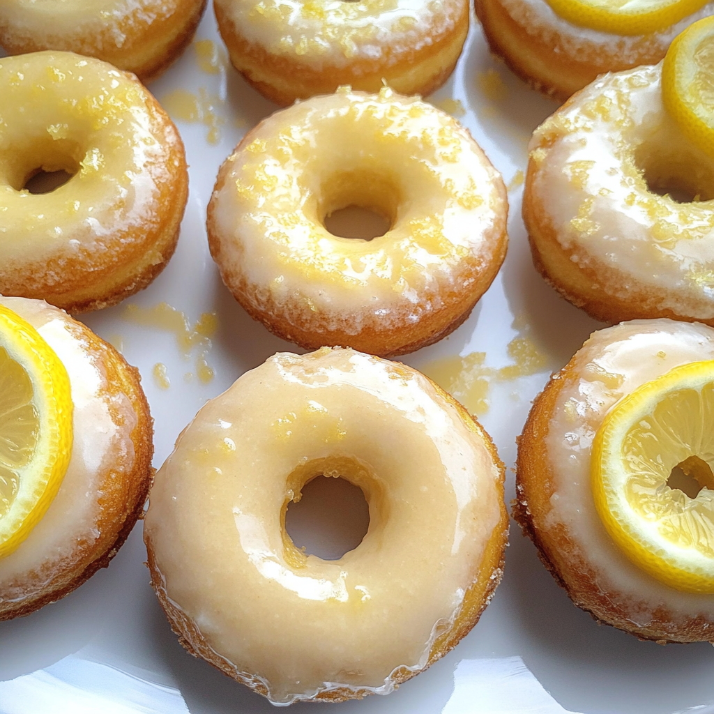 Amazing Baked Lemon Donuts for an Incredible Treat