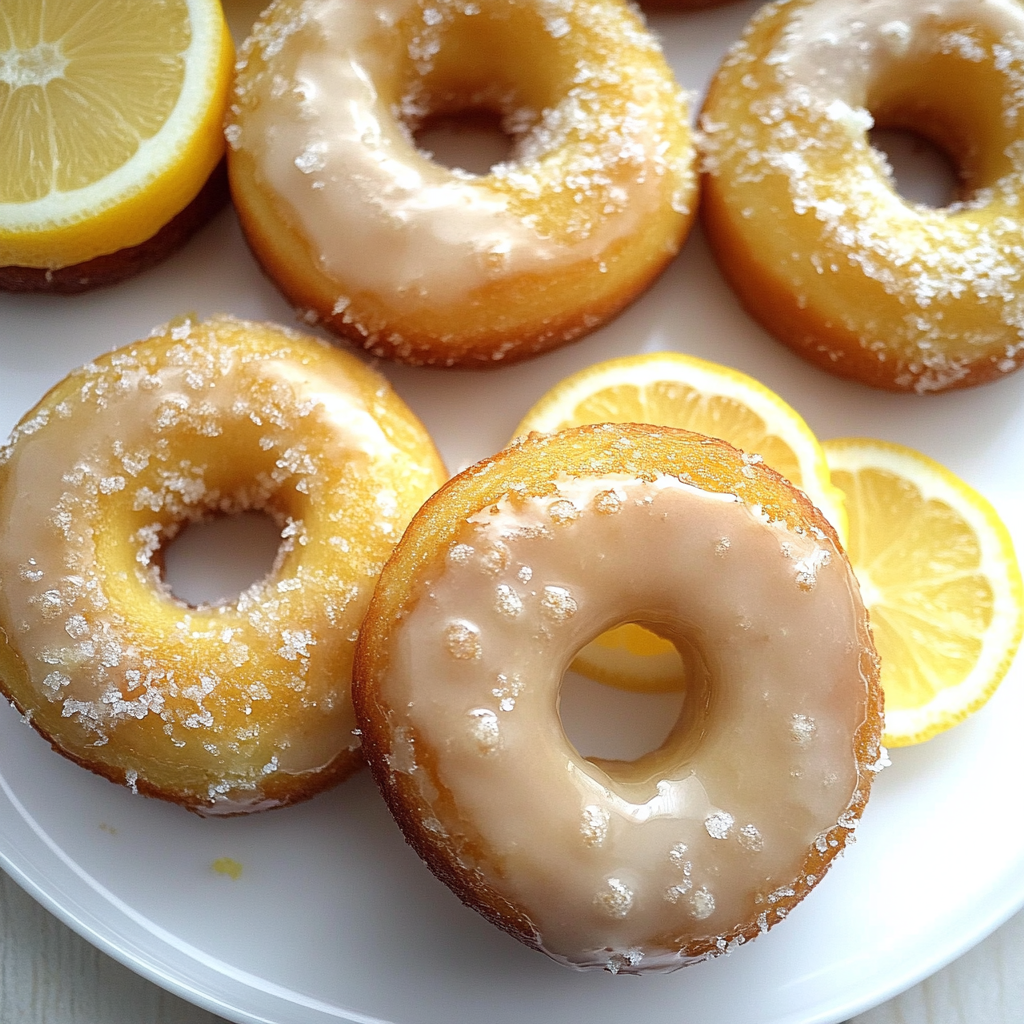 Baked Lemon Donuts