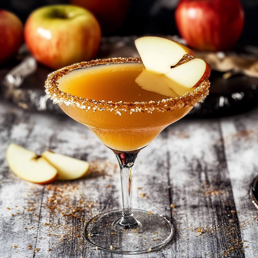 Caramel Apple Pie Martini Recipe