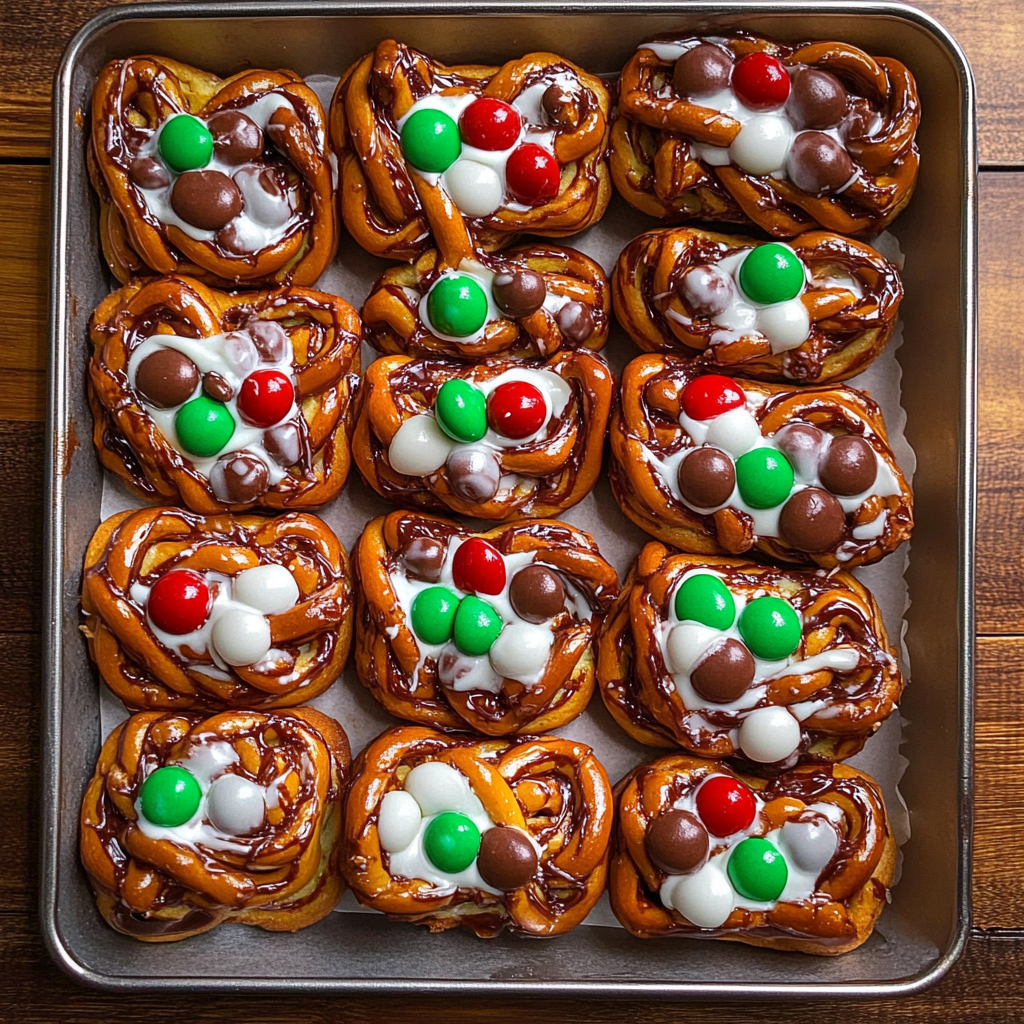 Christmas Pretzels