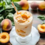 Amazing Creamy Peach Smoothie with Greek Yogurt Delight