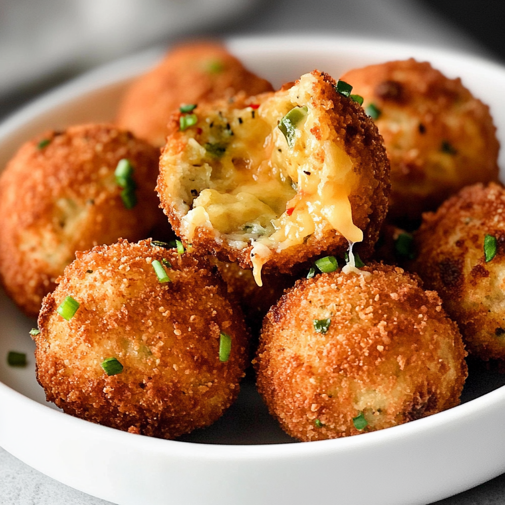 Crispy Cheese Jalapeno Balls