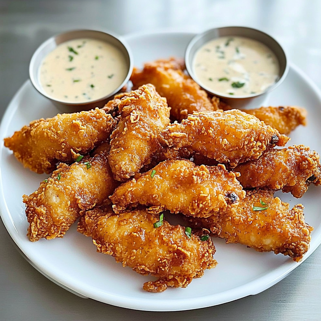Amazing Crispy Fried Chicken Tenders for Delicious Joy