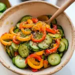 Incredible Cucumber Pepper Salad for a Refreshing Summer