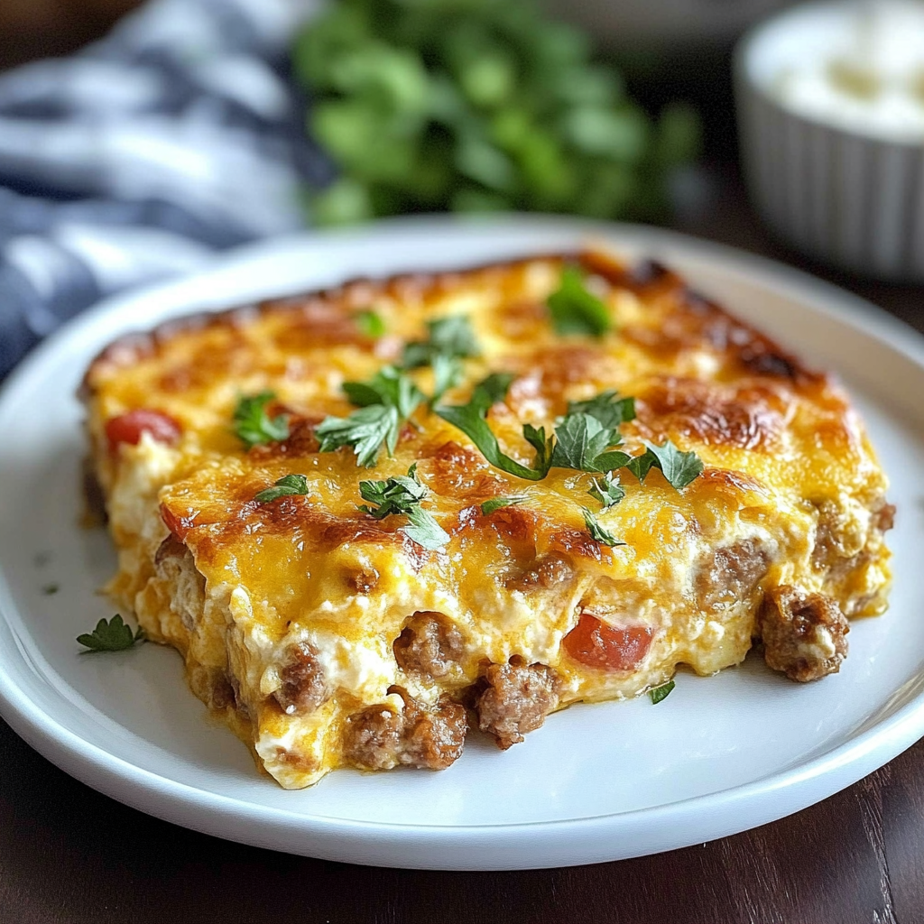 Easy Sausage Breakfast Casserole: A Delicious Morning Delight