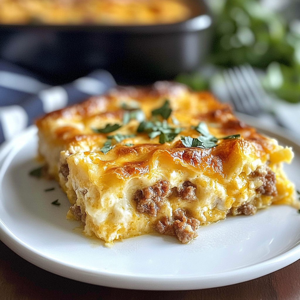 Easy Sausage Breakfast Casserole