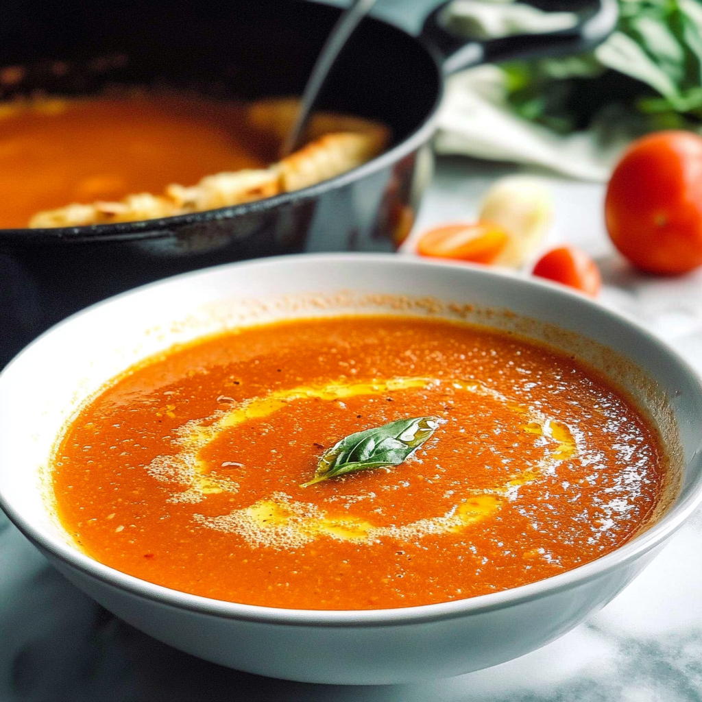 Easy Tomato Soup Recipe: Incredible Comfort Food Delight