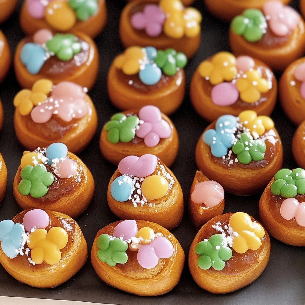 Flower Pretzel Bites