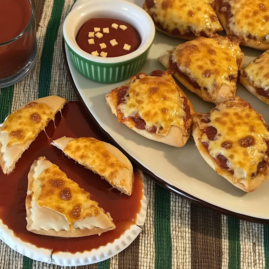 Football Pizza Pockets