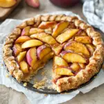 Amazing Fresh Peach Galette with Buttery Crust Delight