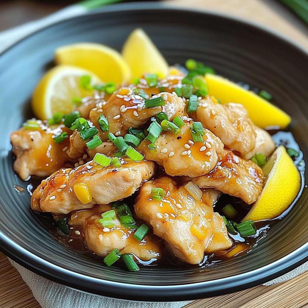 Healthy Chinese Lemon Chicken: Delicious Flavor Explosion