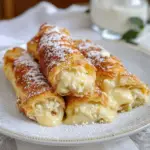 Amazing Italian Cream Stuffed Cannoncini for a Delicious Treat
