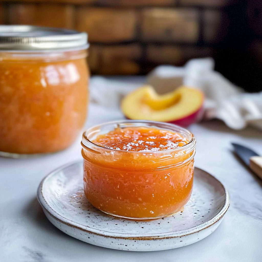 Amazing Quick Peach Jam Recipe without Pectin for Delicious Mornings