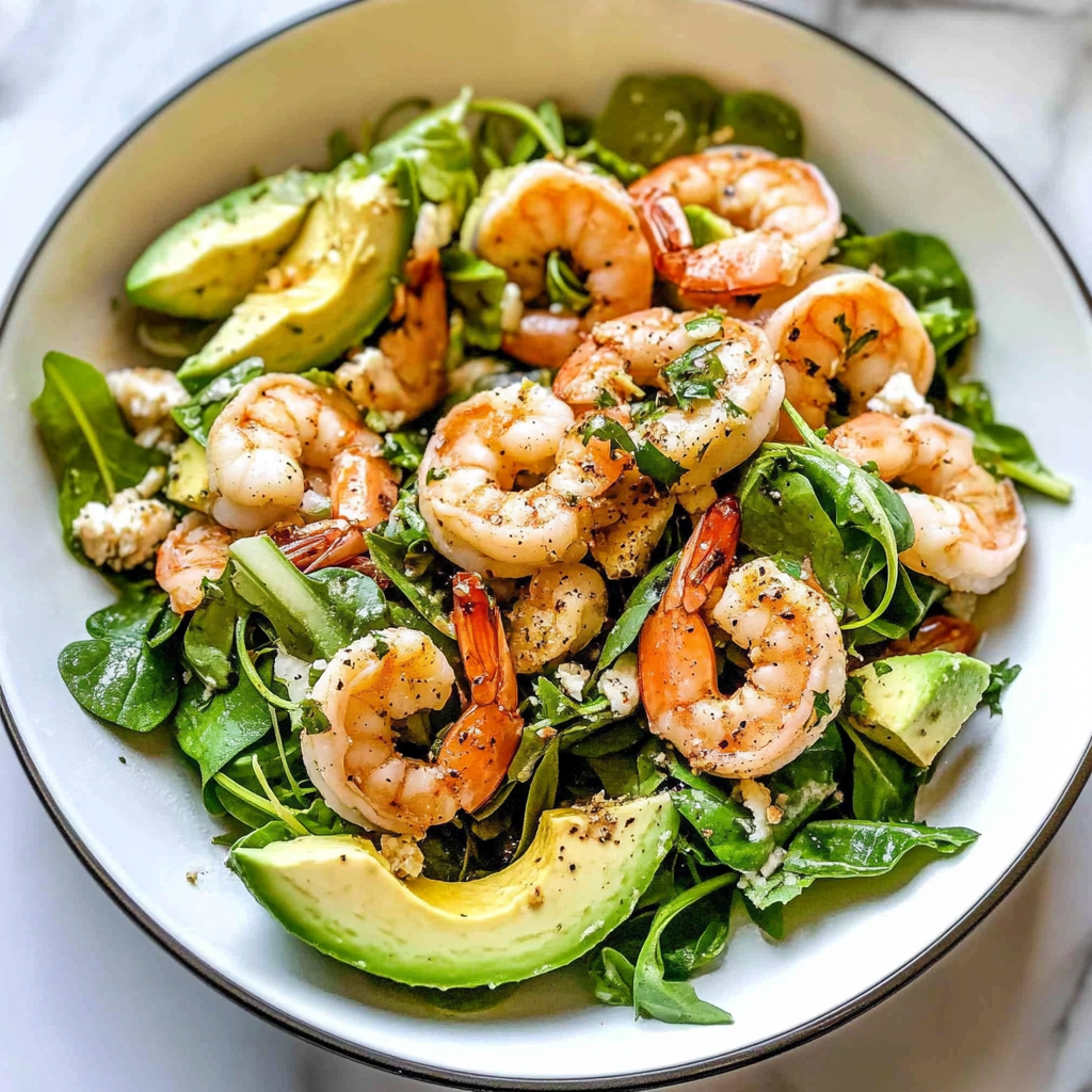 Amazing Shrimp, Avocado, and Spinach Salad for Incredible Flavor