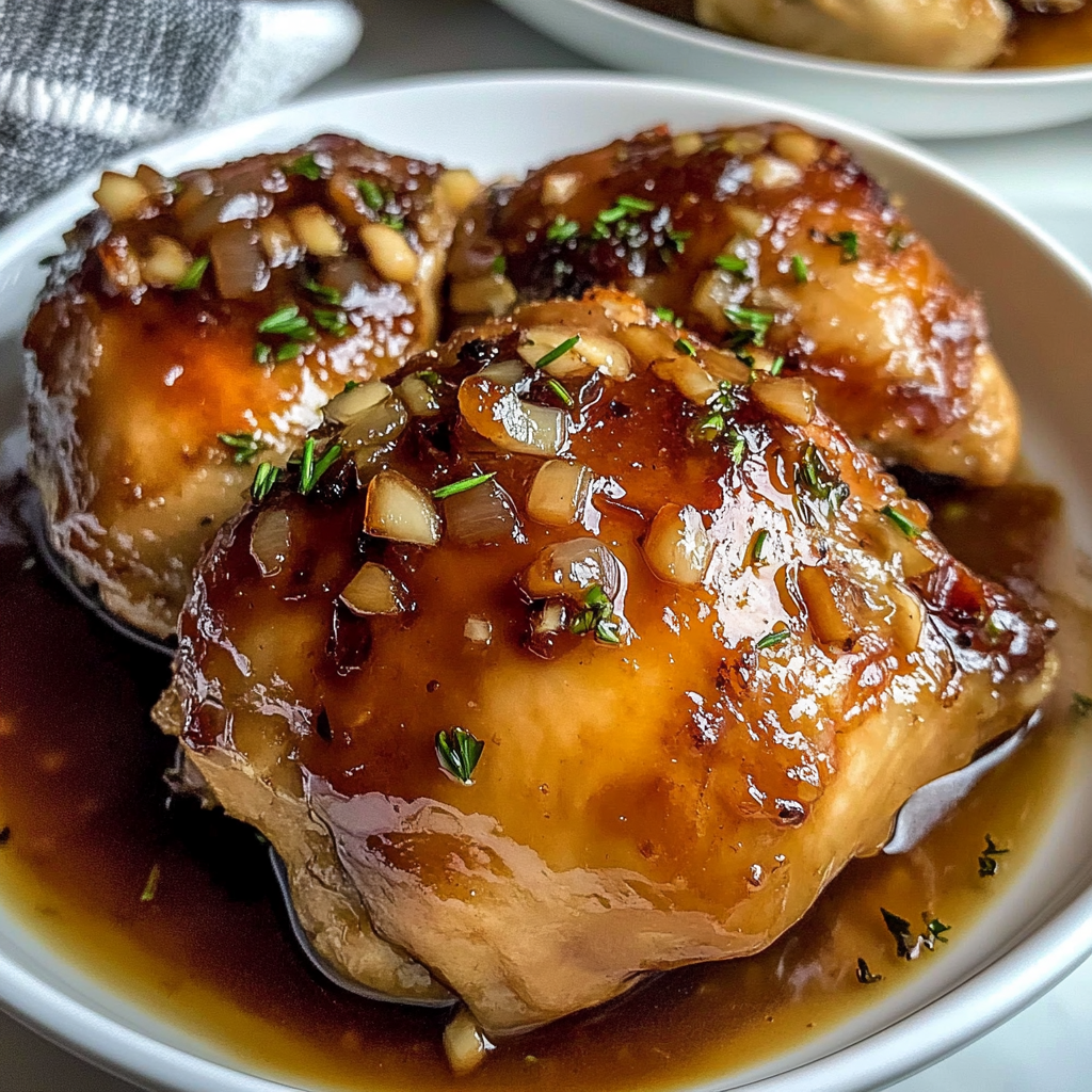 Slow Cooker Bacon Brown Sugar Garlic Chicken
