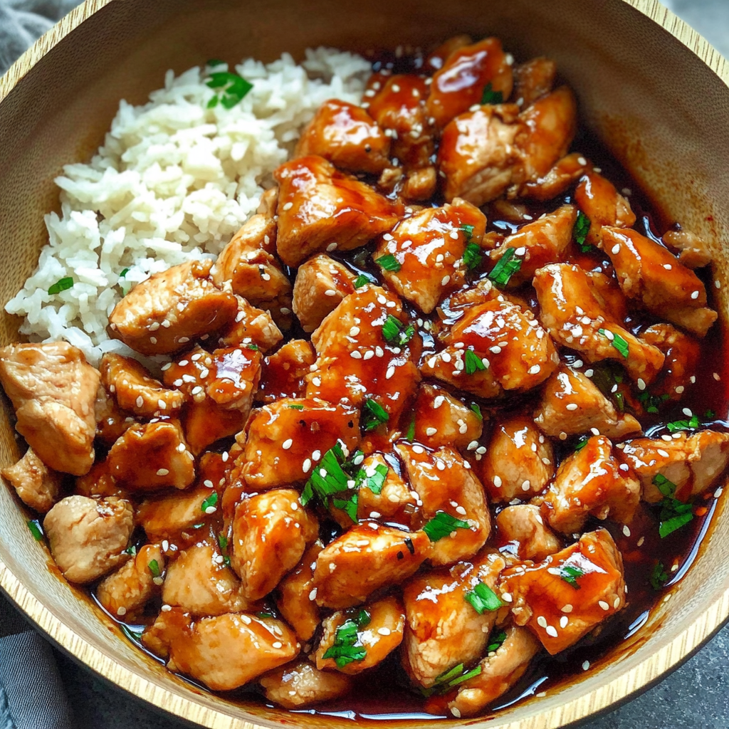 Incredible Slow Cooker Honey Teriyaki Chicken Delight