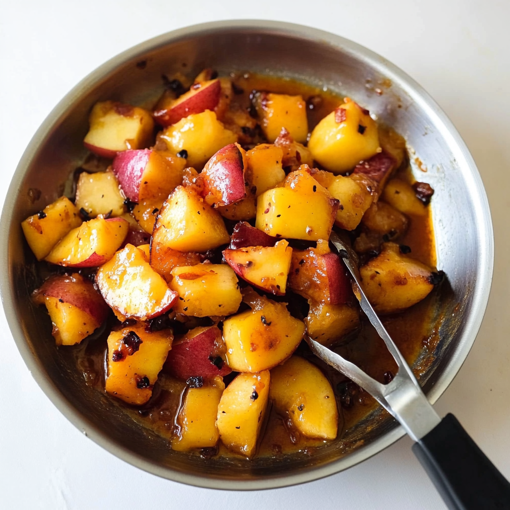 Spicy Peach Chutney for Grilled Meats