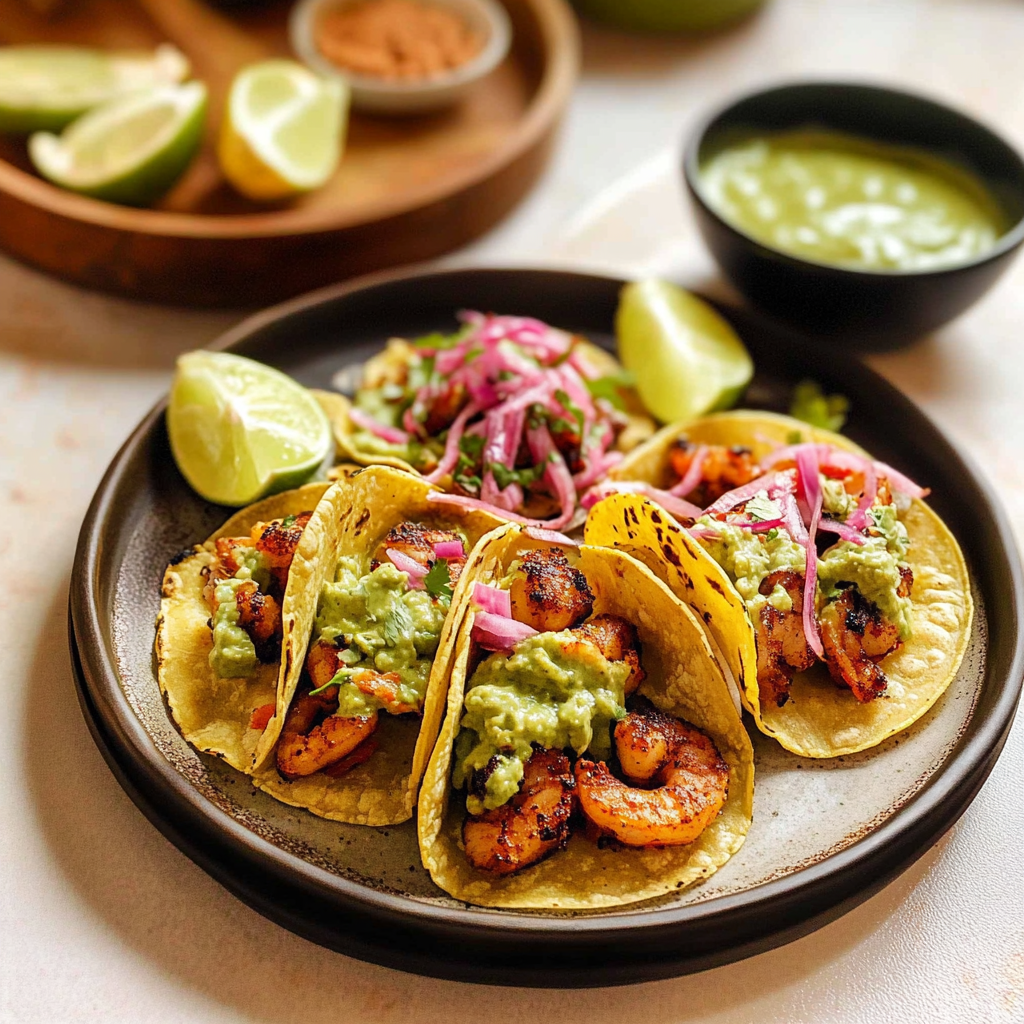 Amazing Spicy Shrimp Tacos for a Delicious Fiesta