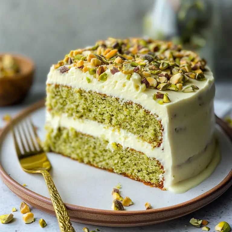 Amazing Vanilla Bean Pistachio Cake for Delicious Moments