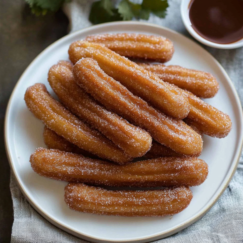 Amazing Air Fryer Churros Crispy Sweet and Cinnamon Coated