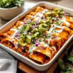 Amazing Beef Enchiladas with Red Sauce Delightfully Spicy