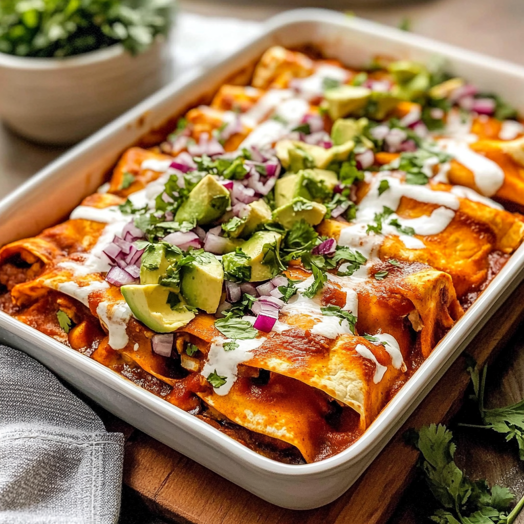 Amazing Beef Enchiladas with Red Sauce Delightfully Spicy