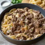 Amazing Beef Stroganoff with Ground Beef for Comforting Meals