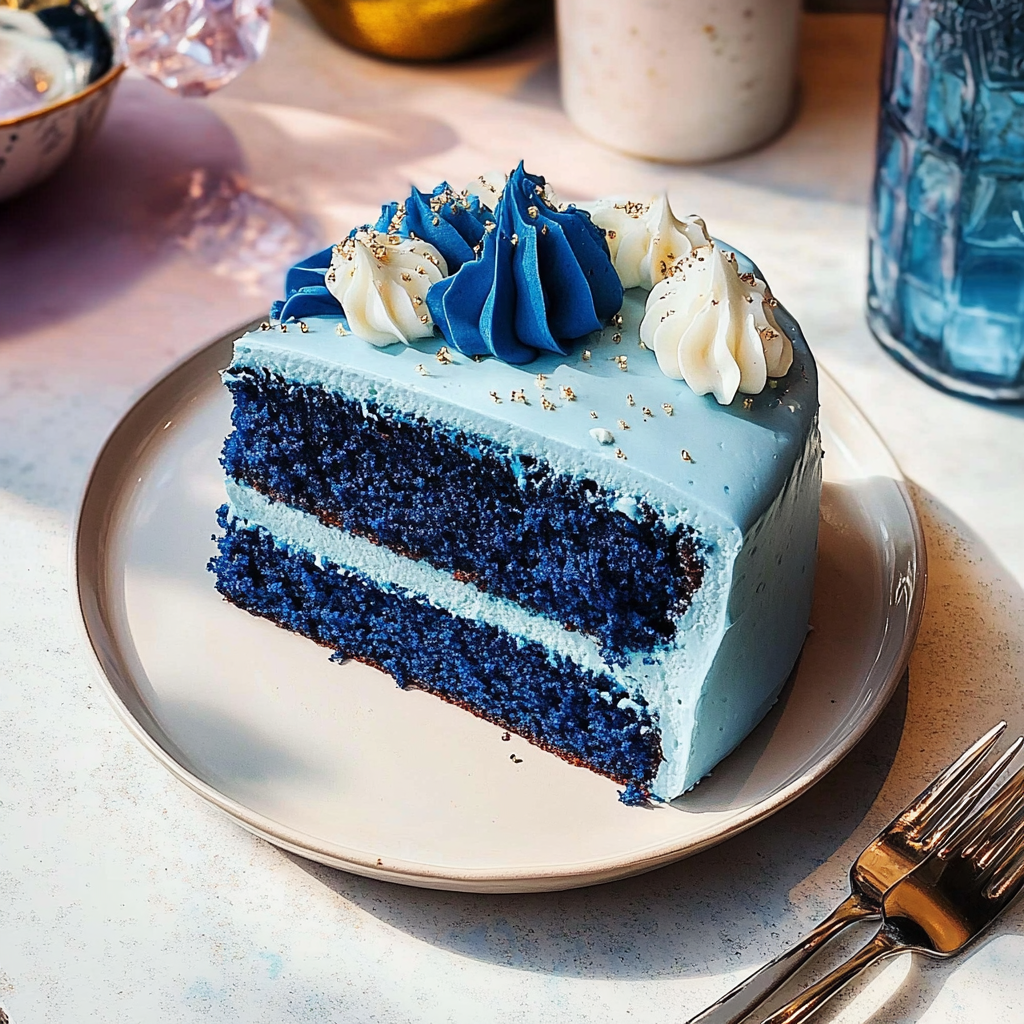 blue velvet cake