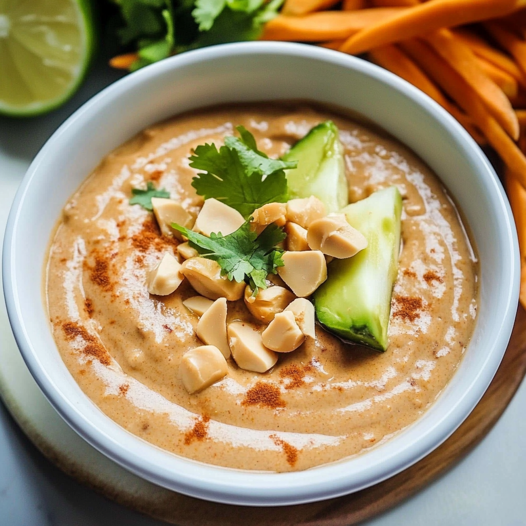 bold and creamy Thai peanut sauce