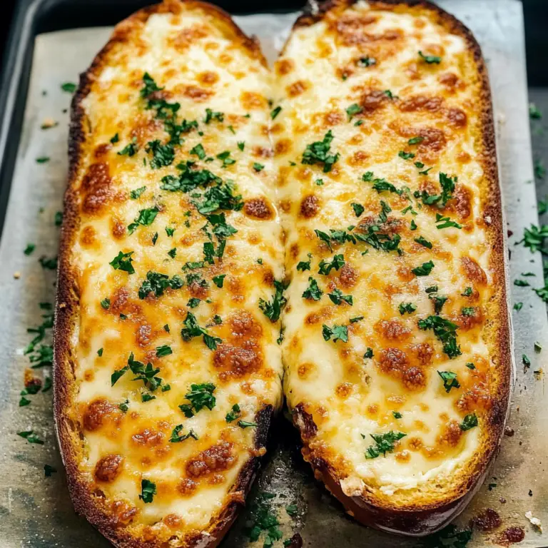 Cheesy Garlic Bread You Can't Resist – Incredible and Delicious