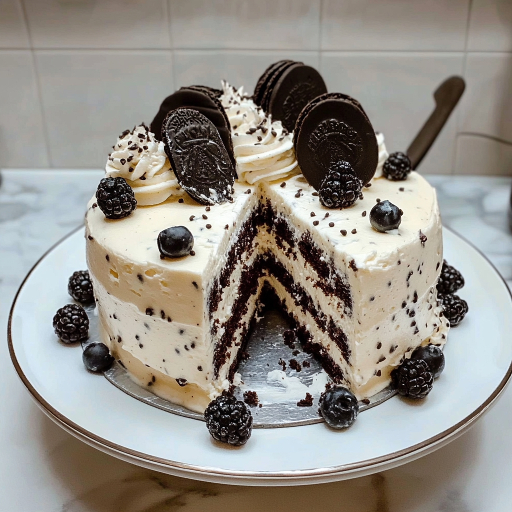 Delicious Cookies and Cream Cake for an Amazing Celebration