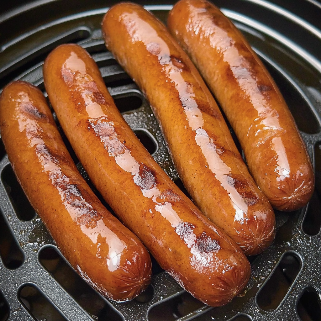 crispy air fryer hot dogs ready in minutes