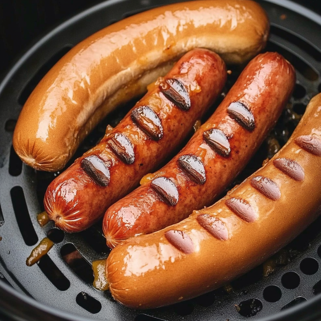 crispy air fryer hot dogs ready in minutes