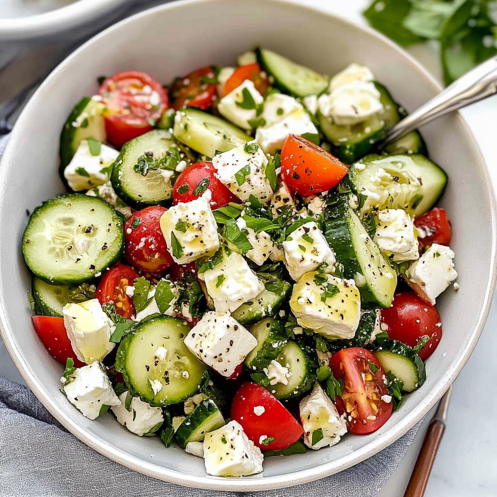 cucumber feta salad