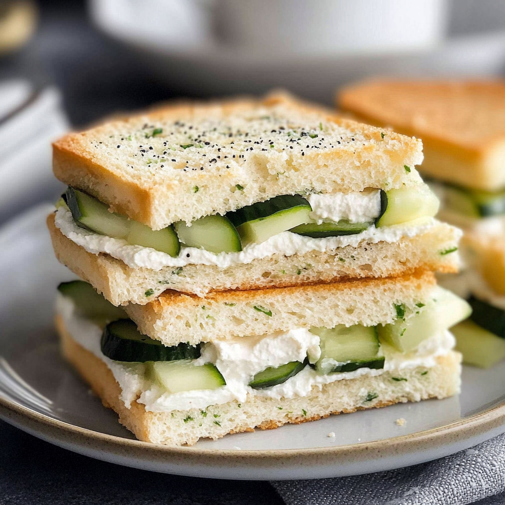 Incredible Cucumber Sandwiches for an Amazing Snack