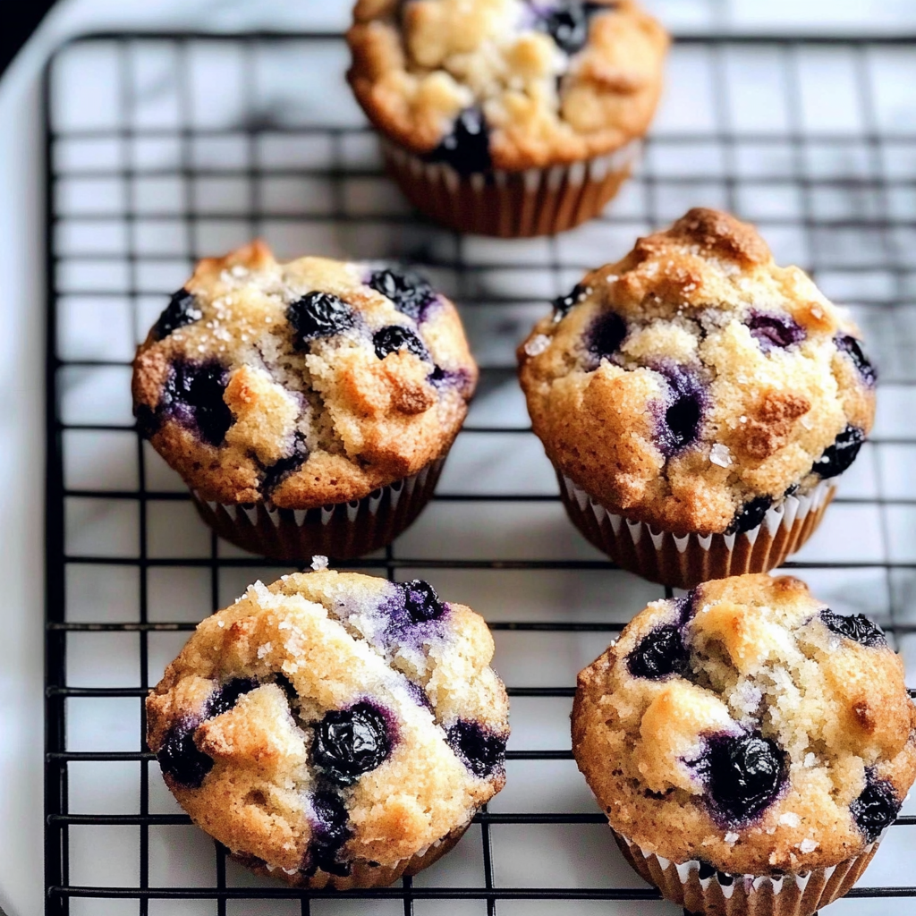 easy blueberry muffins
