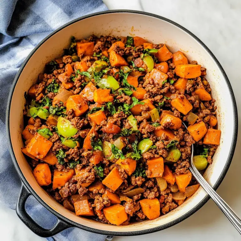 Incredible Ground Beef and Sweet Potato Recipes for Joyful Meals