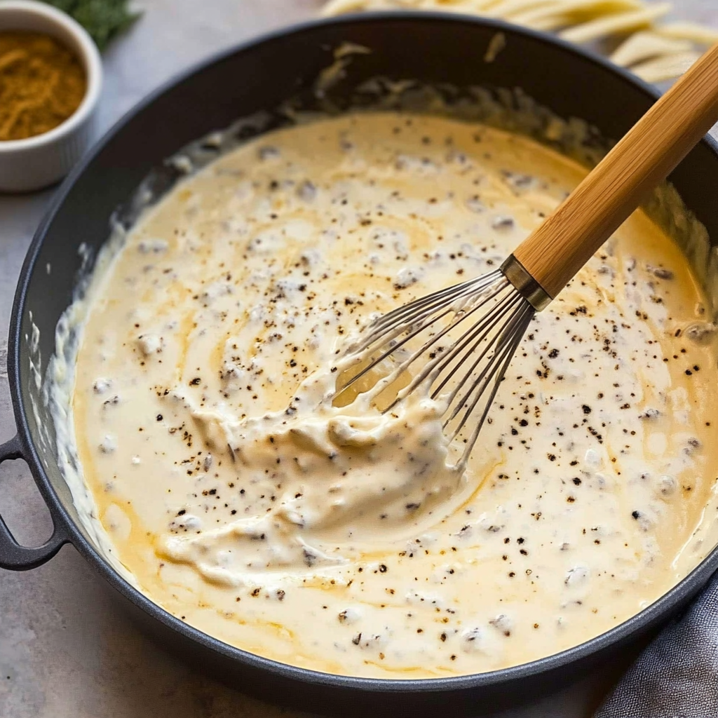 homemade alfredo sauce