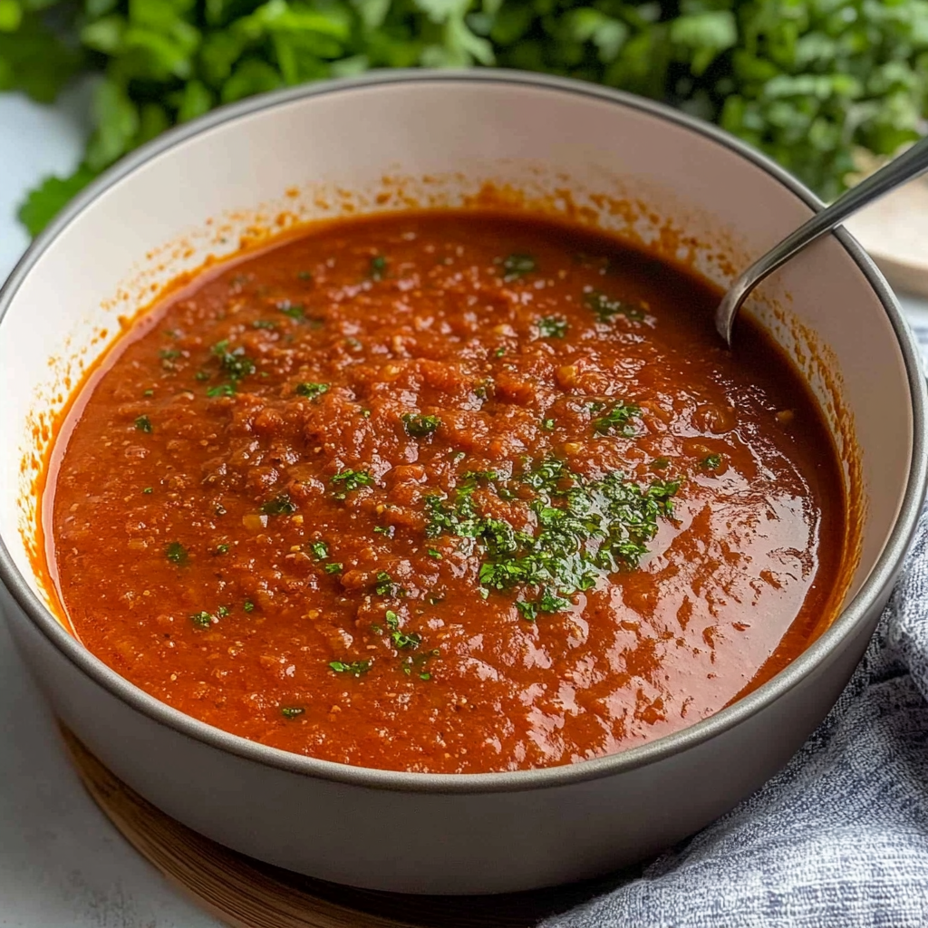 homemade spaghetti sauce